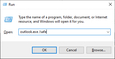 outlook safe mode