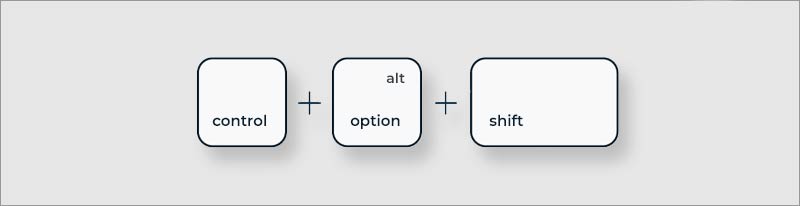 Control-Option-Shift