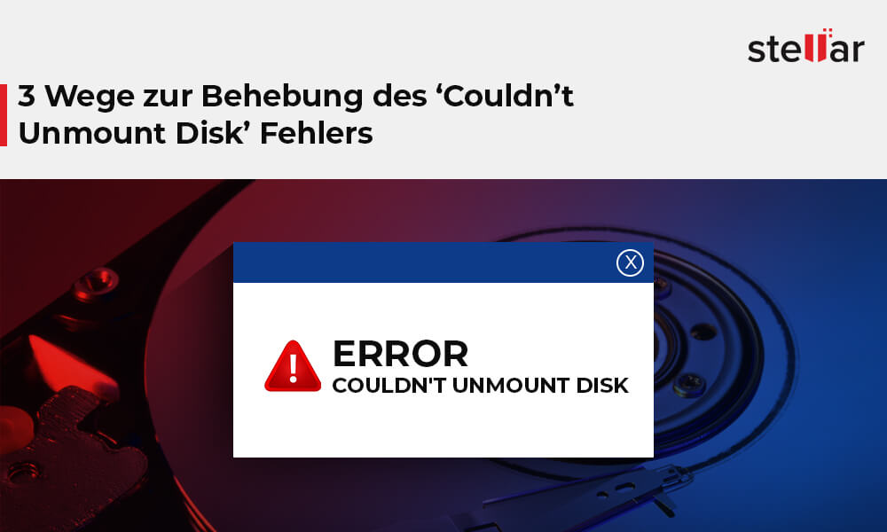 [Behoben] “Couldn’t Unmount Disk”-Fehler auf dem Mac