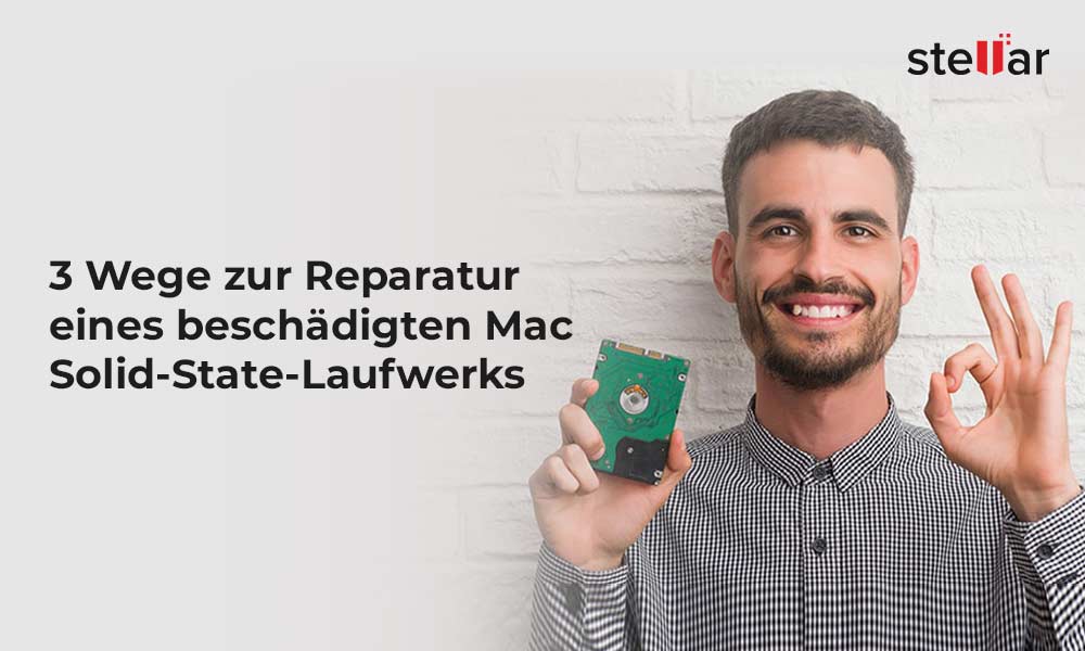 3 Wege zur Reparatur eines beschädigten Mac Solid-State-Laufwerks
