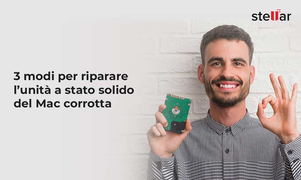 3 modi per riparare l’unità a stato solido del Mac corrotta
