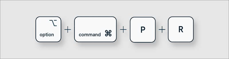 Option-Command-P-R