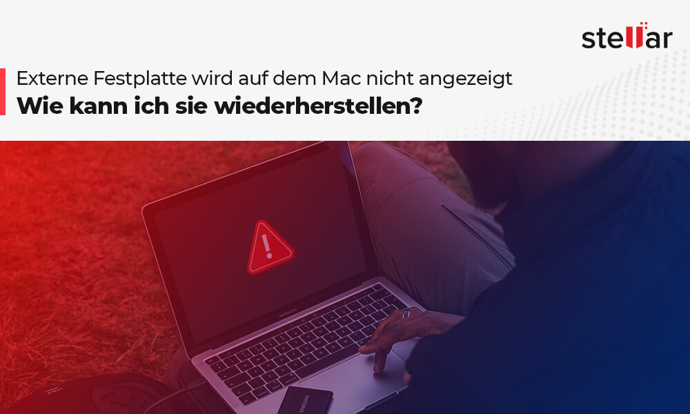 Externe Festplatte wird auf dem Mac nicht angezeigt – Wie kann ich sie wiederherstellen?