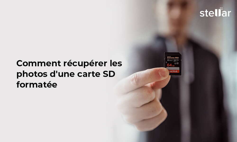 Récupérer des photos d’une carte SD formatée