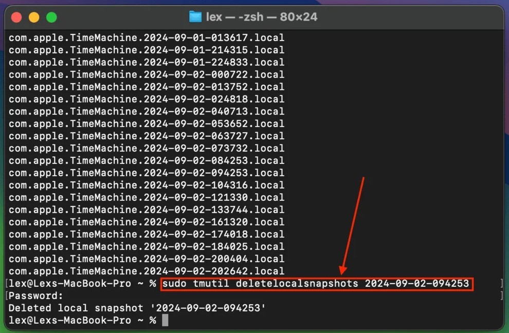 Open the Terminal app