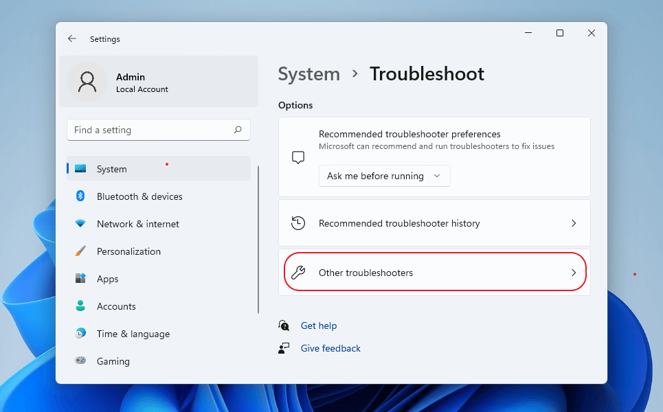 Windows-11-other-troubleshooters