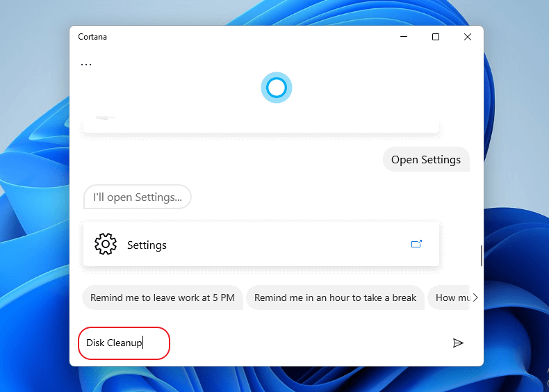 type-disk-clean-up-in-cortana-text-bar