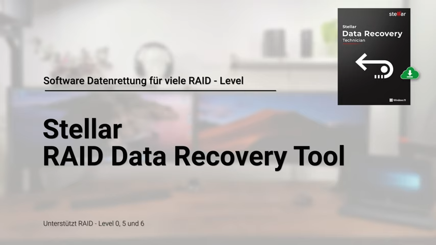 Stellar RAID Data Recovery Tool