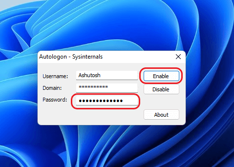 Enter-password-to-enable-autologon