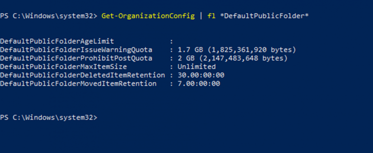 How to Fix Error Public Folder Size Exceeds Target Quota Exception?