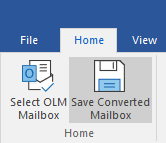 click on Save Converted Mailbox