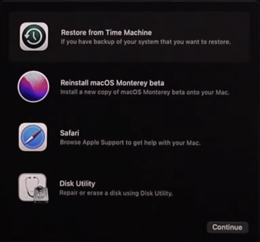 macOS Utilities on Apple Silicon