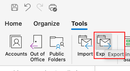 Click on Tools