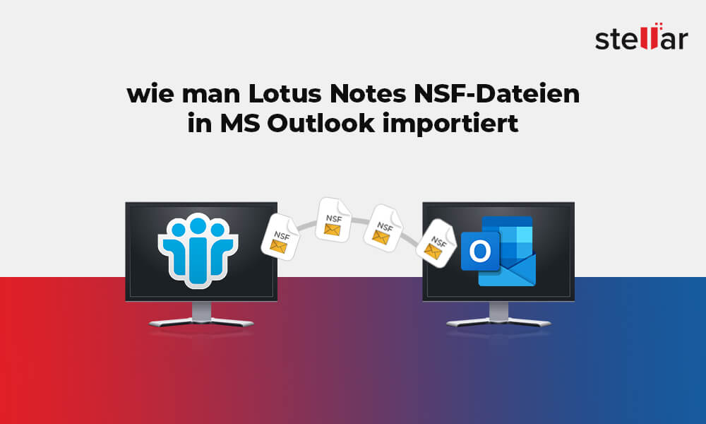 Lotus Notes NSF-Dateien in MS Outlook importiert