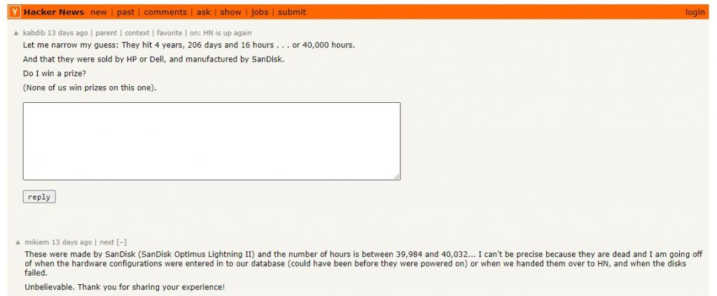 Hacker-news-sandisk-issue