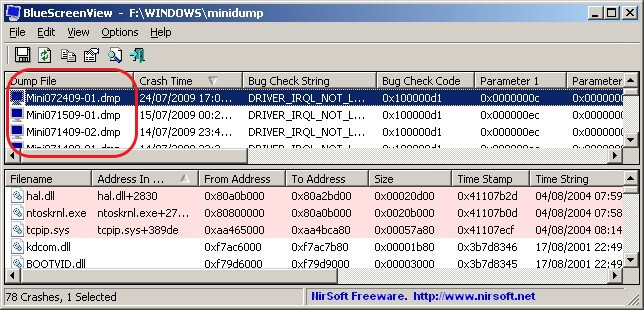 bluescreenview-listed-dmp-files