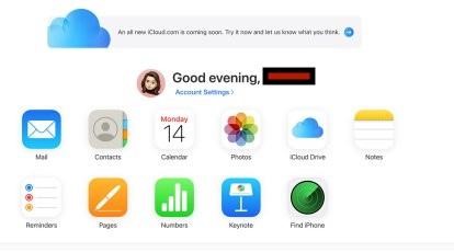 Click the iCloud Drive icon