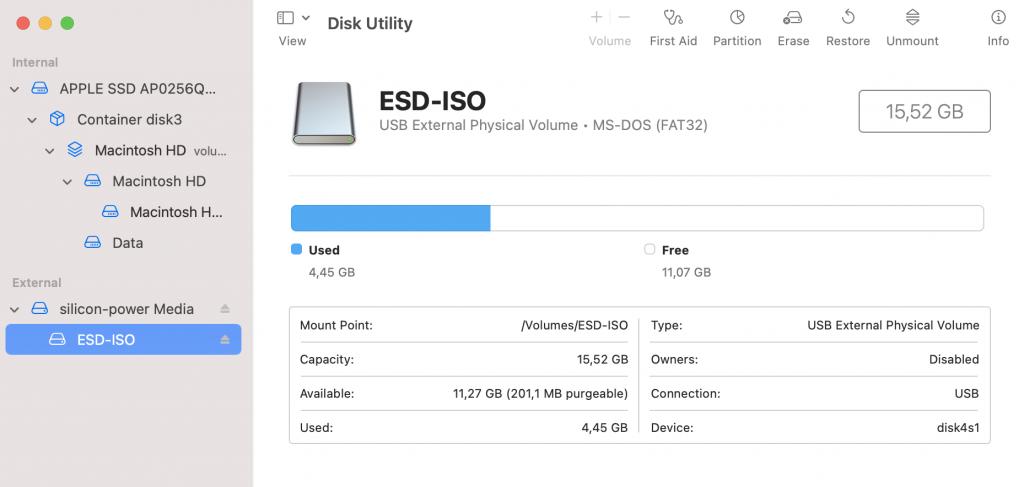 Disk Utility