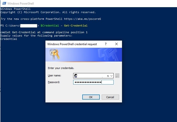 login to office 365 vai powershell