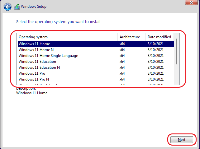 select-version-to-upgrade-windows-7-to-windows-11