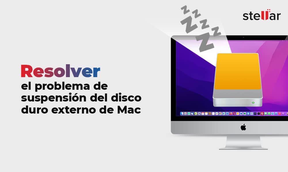 Resolver fácilmente los problemas de reposo del disco duro externo de