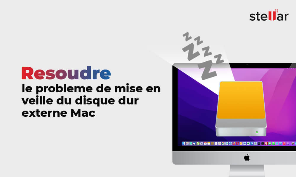 Résoudre le problème de veille du disque dur externe Mac