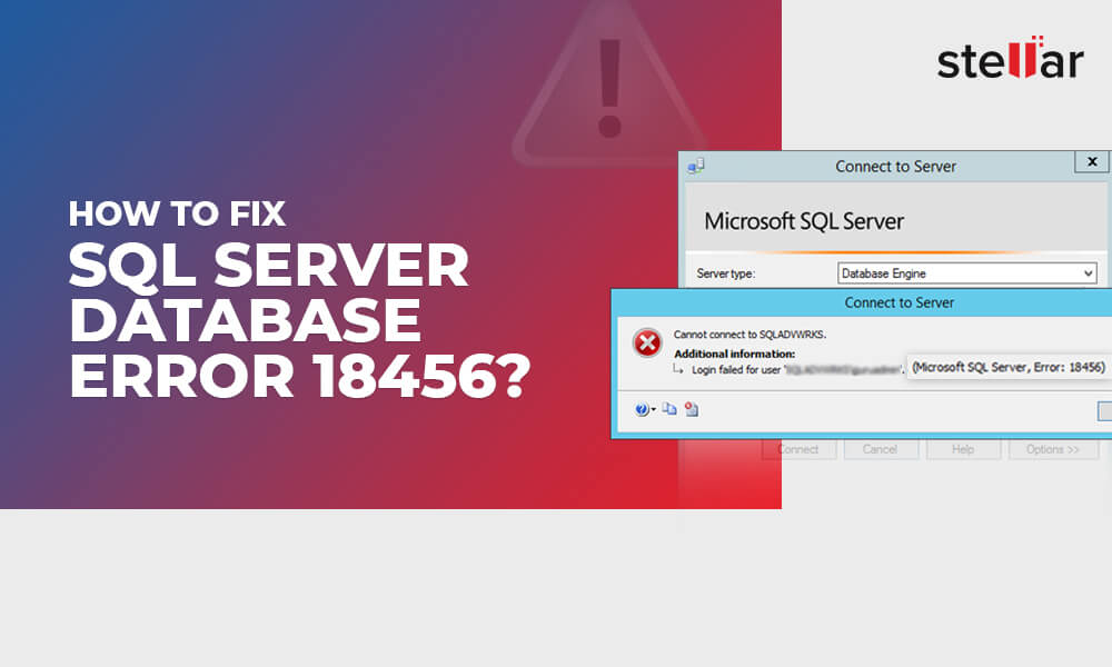 How to Fix SQL Server Database Error 18456?