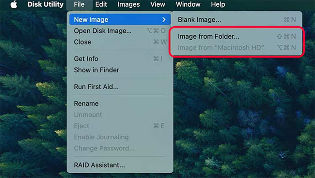 Create and Restore Disk Image