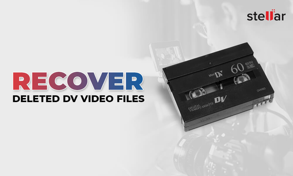 recover DV video files