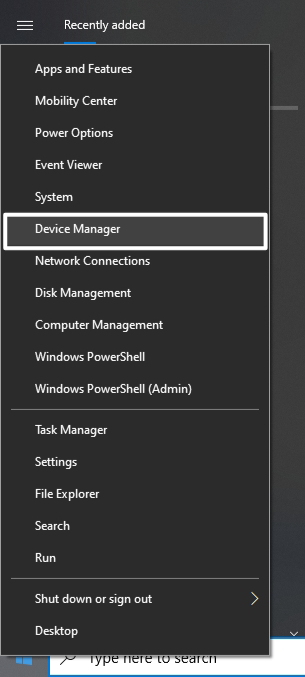 Select Device Manager 