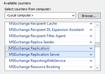 MS Exchange Replication Server