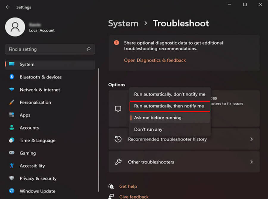 Run-troubleshooters-automatically-then-notify-me