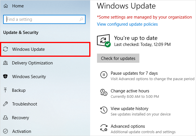 Windows update