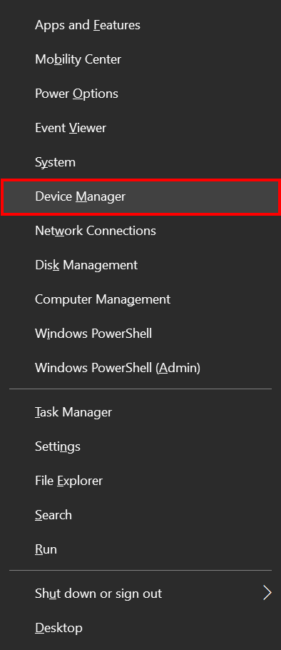 click device manager