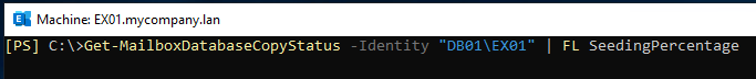 Get-MailboxDatabaseCopyStatus command