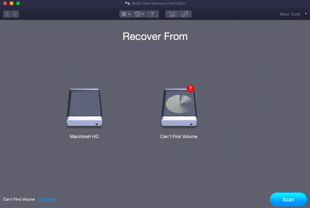 Stellar Data Recovery > Recover From
