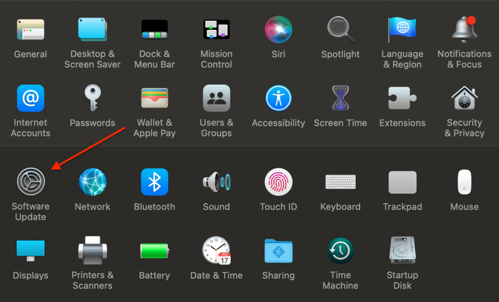 Software Update