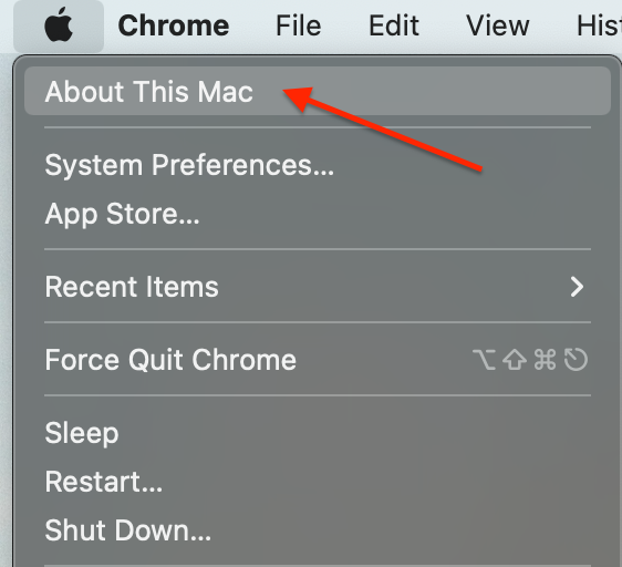 About this Mac