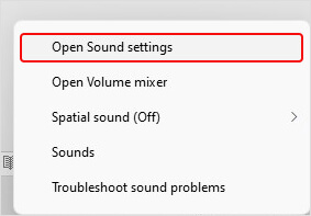 open-sound-settings