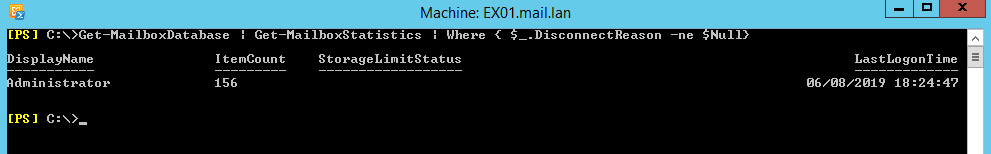 restore delete mailbox in Exchange server