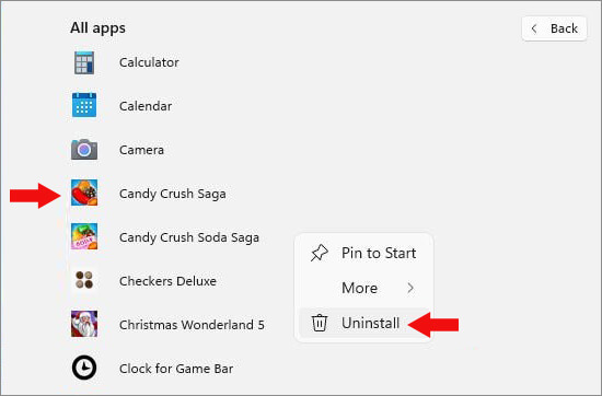select-app-to-uninstall