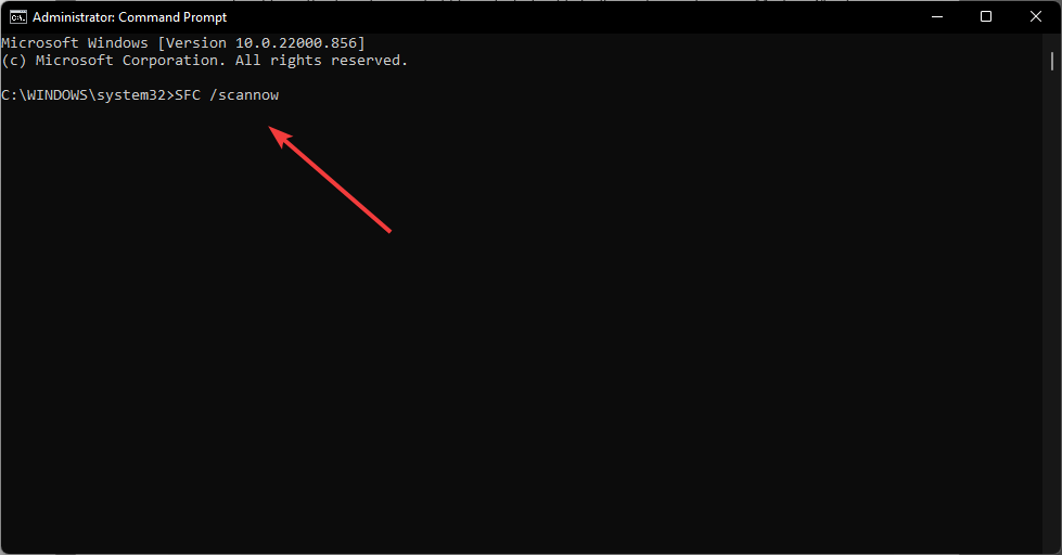 sfc scan command in command prompt to fix wdf_violation problem