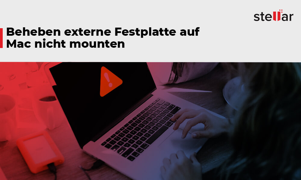 Beheben externe Festplatte auf Mac nicht mounten