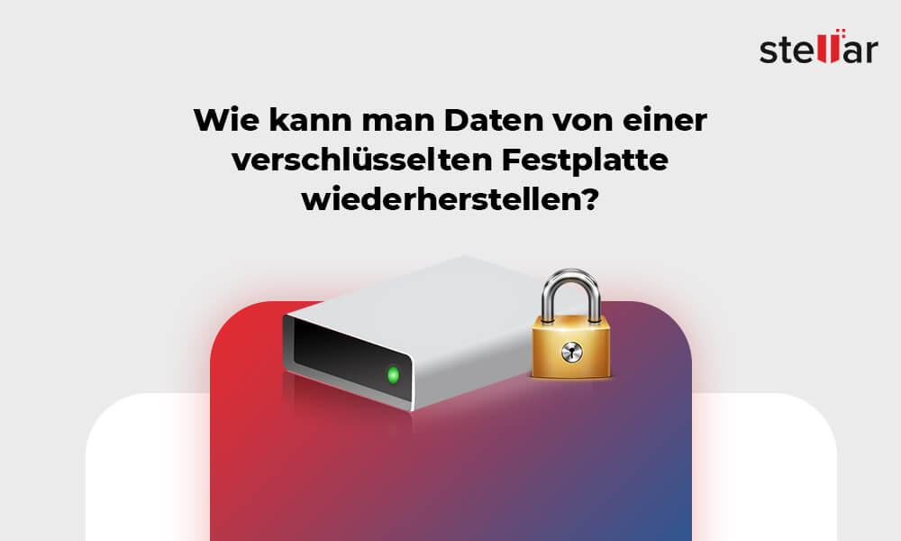 Wie kann man Daten von einer verschlüsselten Festplatte wiederherstellen?