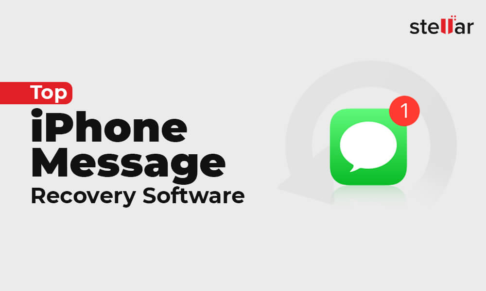 iPhone recovery messages