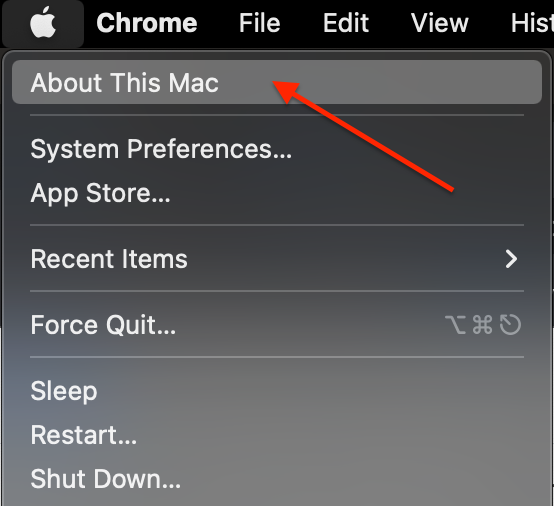 About this Mac