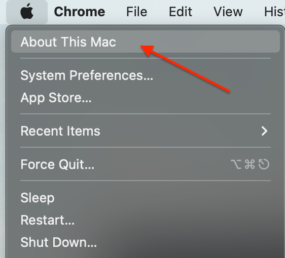 About this Mac