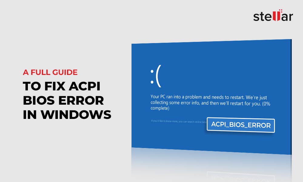 Acpi Bios Error: Quick Fixes for a Smooth PC Experience