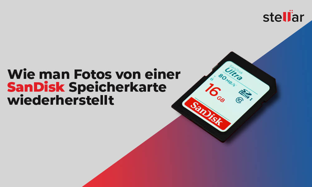 <strong>Wie man Fotos von einer SanDisk Speicherkarte wiederherstellt</strong>