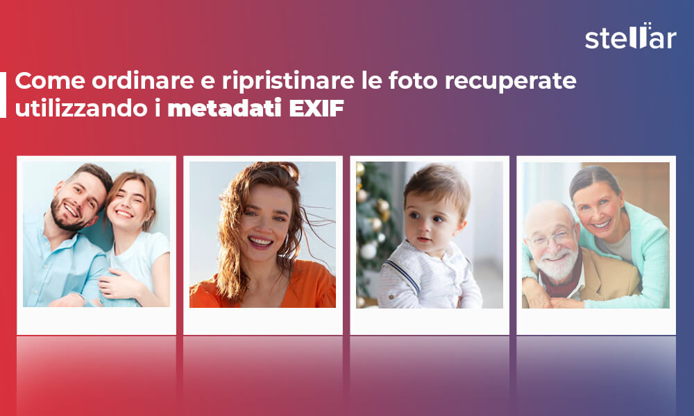 <strong>Come ordinare e ripristinare le foto recuperate utilizzando i metadati EXIF</strong>